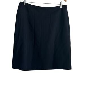 Tommy Hilfiger Women Skirt 10 Black Classic A-line Career Office Minimalistic‎